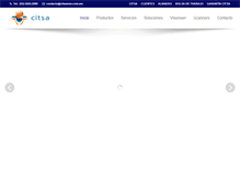 Tablet Screenshot of citsamex.com.mx